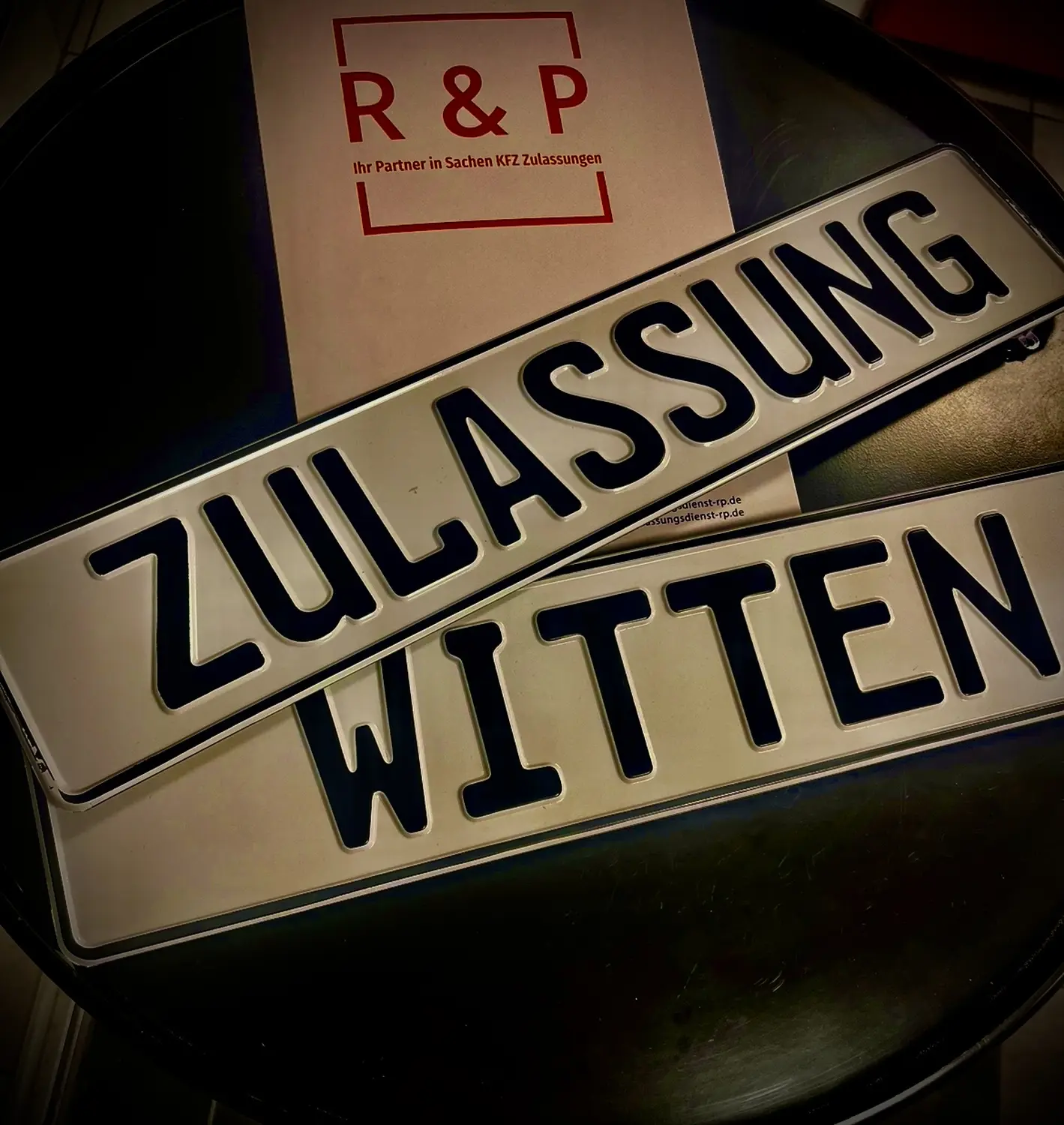 Fahrzeugzulassungskennzeichen von zulassungsdienst-rp.de